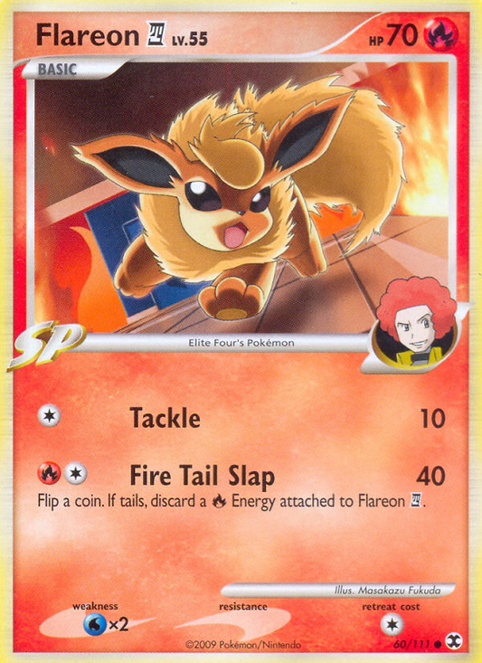 Flareon E4 60/111 Common | Rising Rivals | Pokemon Card
