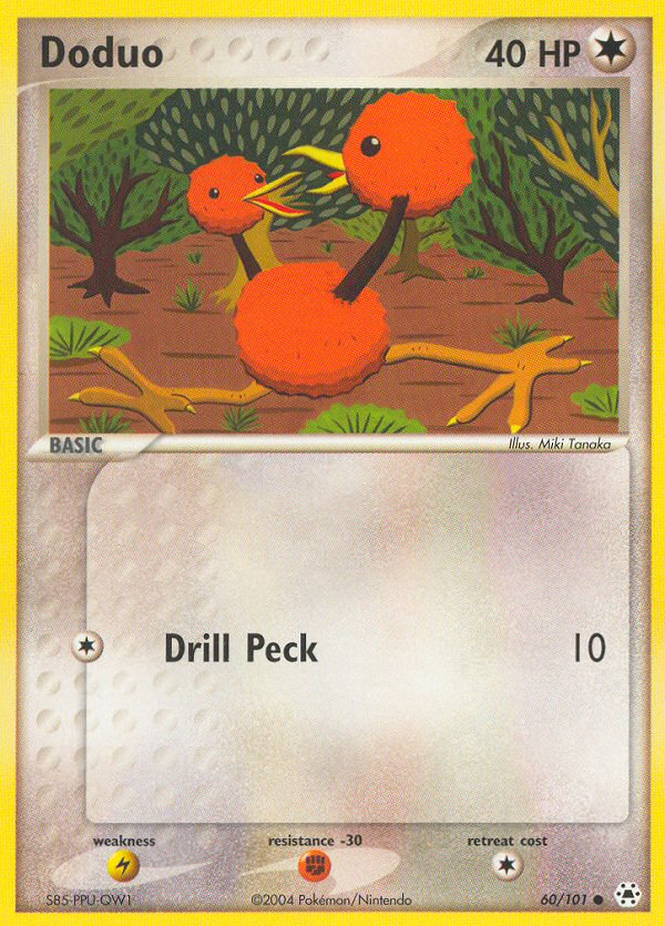 Doduo 60/101 Common | Hidden Legends | Pokemon Card