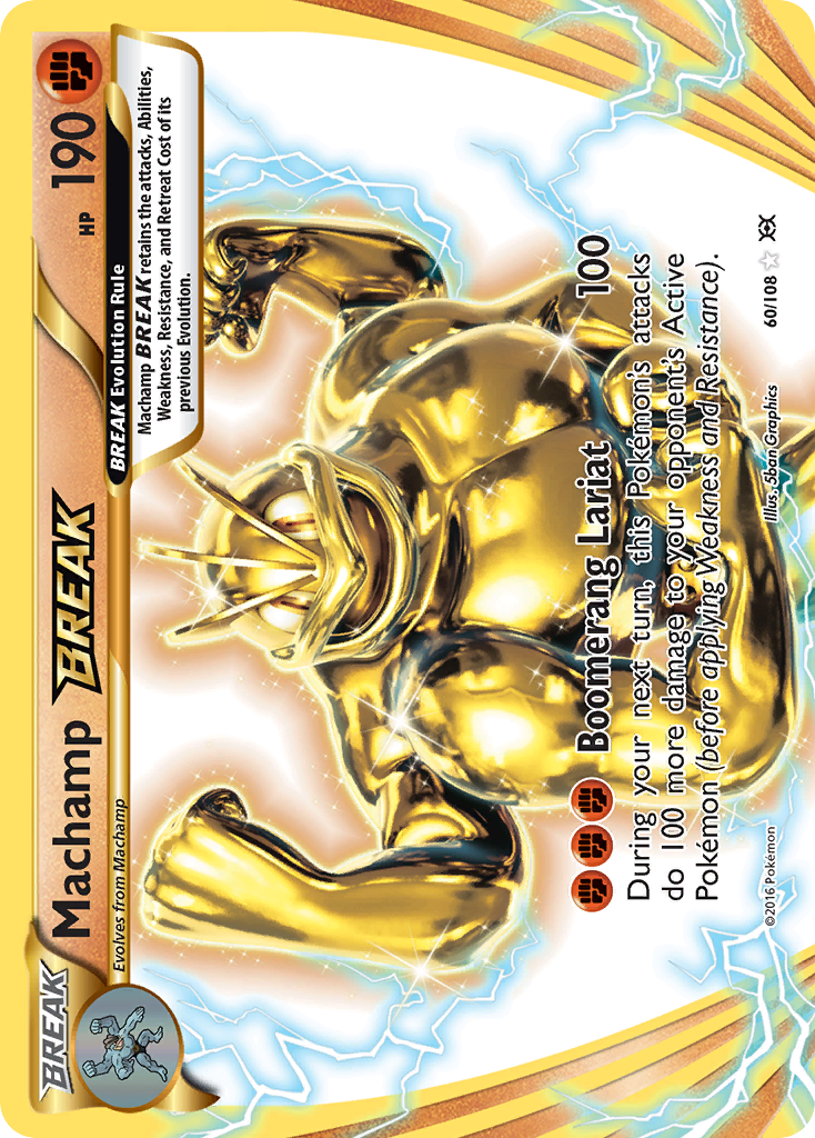 Machamp BREAK 60/108 Rare BREAK | Evolutions | Pokemon Card