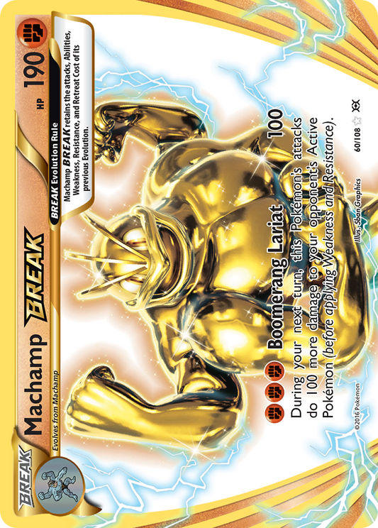 Machamp BREAK 60/108 Rare BREAK | Evolutions | Pokemon Card