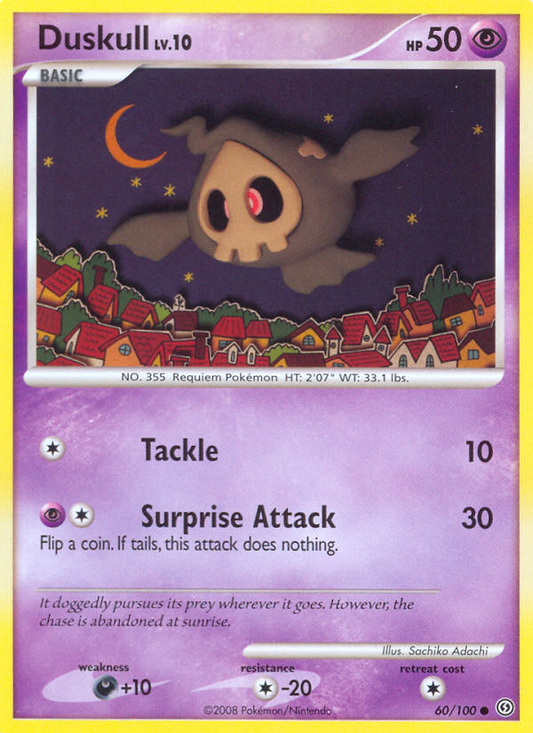 Duskull 60/100 Common | Stormfront | Pokemon Card