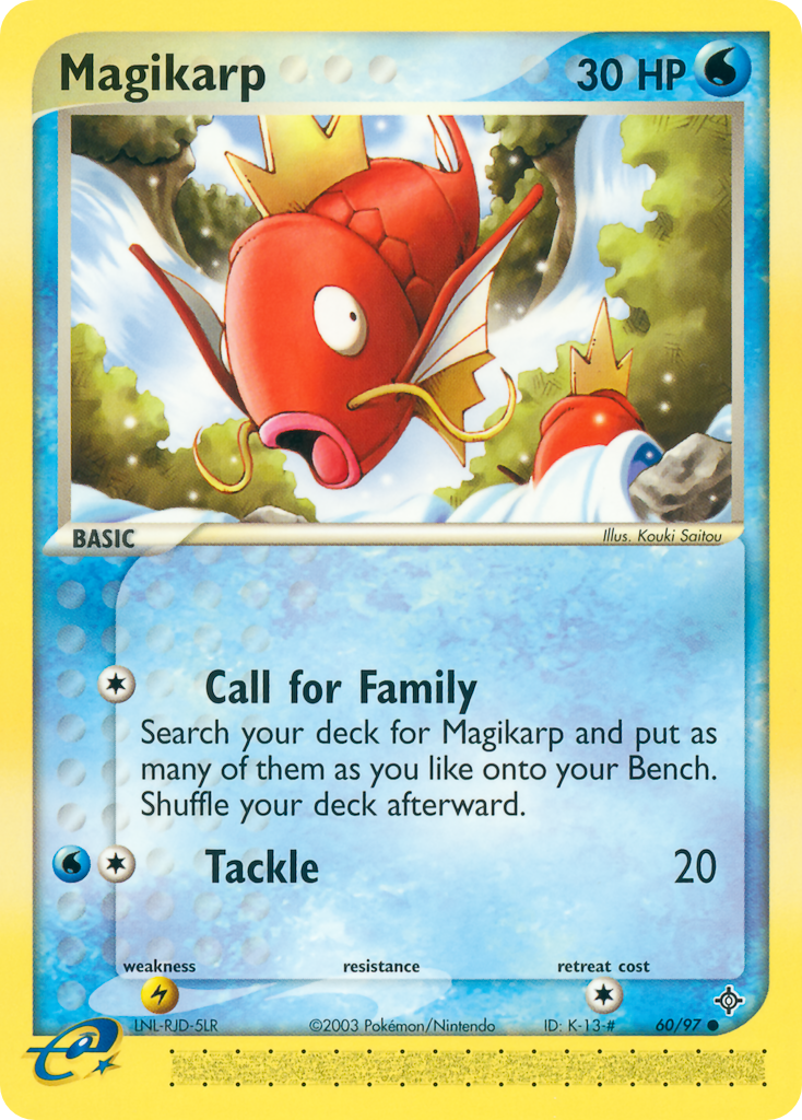 Magikarp 60/97 Common | Dragon | Pokemon Card
