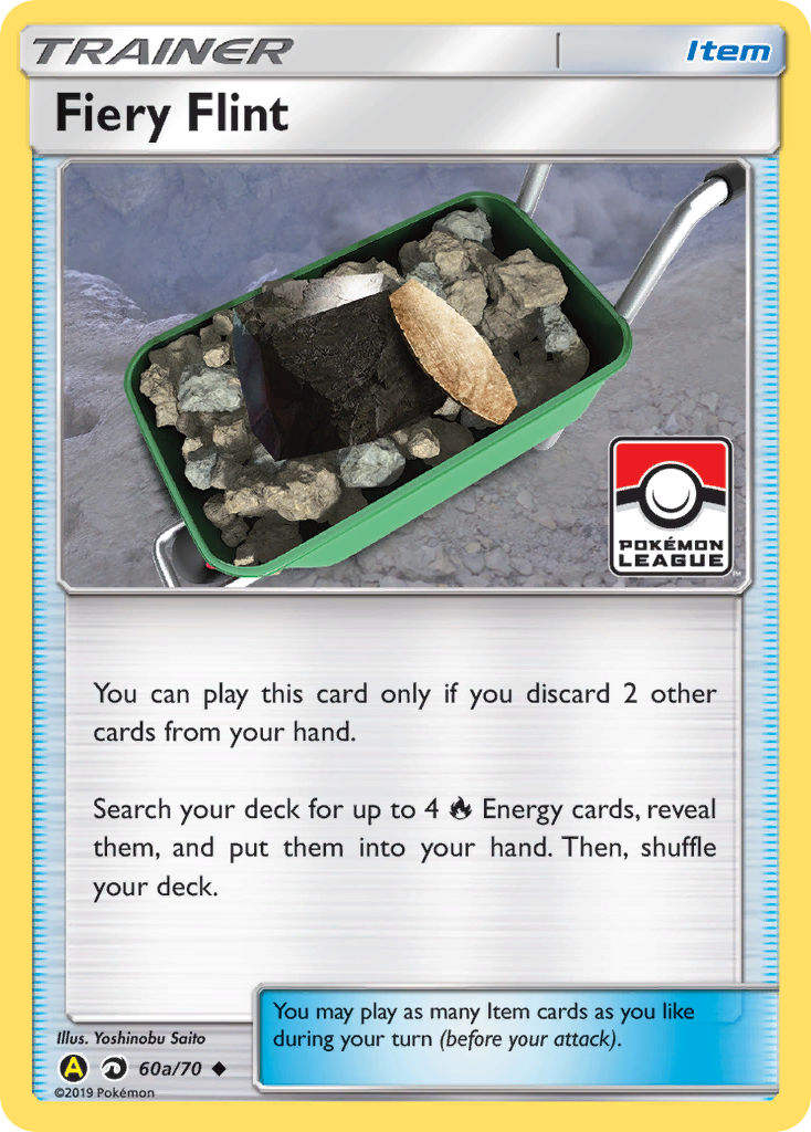 Fiery Flint 60a/70 Uncommon | Dragon Majesty | Pokemon Card