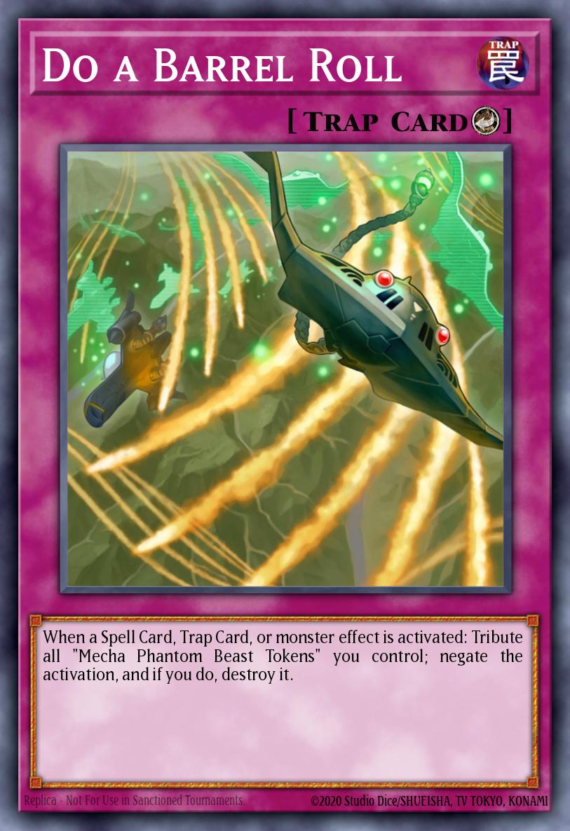rick roll yugioh card Do a Barrel Roll - LTGY-EN074 Rare