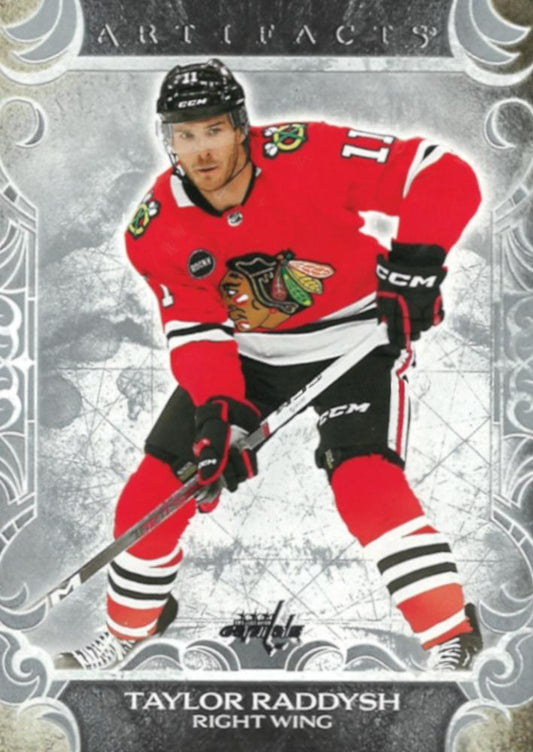 Taylor Raddysh #62 Chicago Blackhawks | 2024-25 Upper Deck Artifacts | NHL Trading Card
