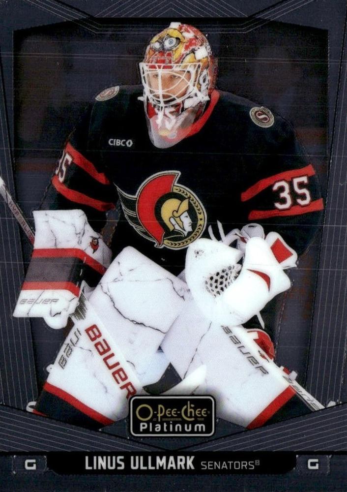 Linus Ullmark #62 Ottawa Senators | 2024-25 O-Pee-Chee Platinum | NHL Trading Card