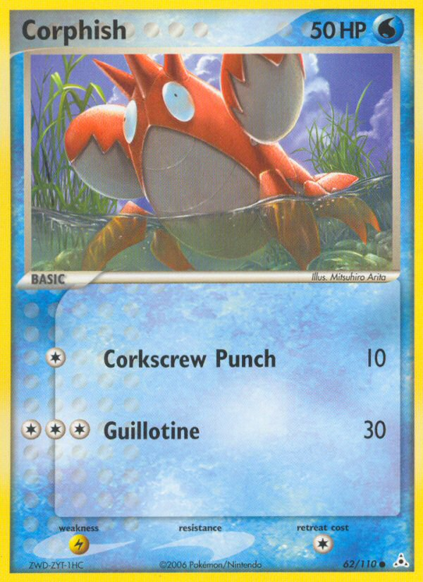 Corphish 62/110 Common | Holon Phantoms | Pokemon Card