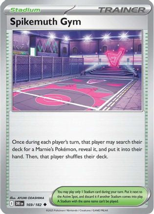Spikemuth Gym 169/182 Reverse Holo | Destined Rivals | Pokemon Card