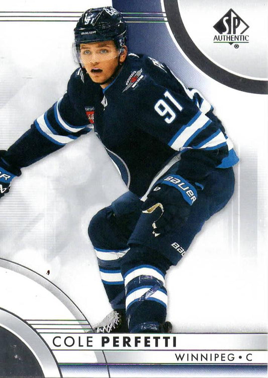 Cole Perfetti #63 Winnipeg Jets | 2023-24 SP Authentic | NHL Trading Card