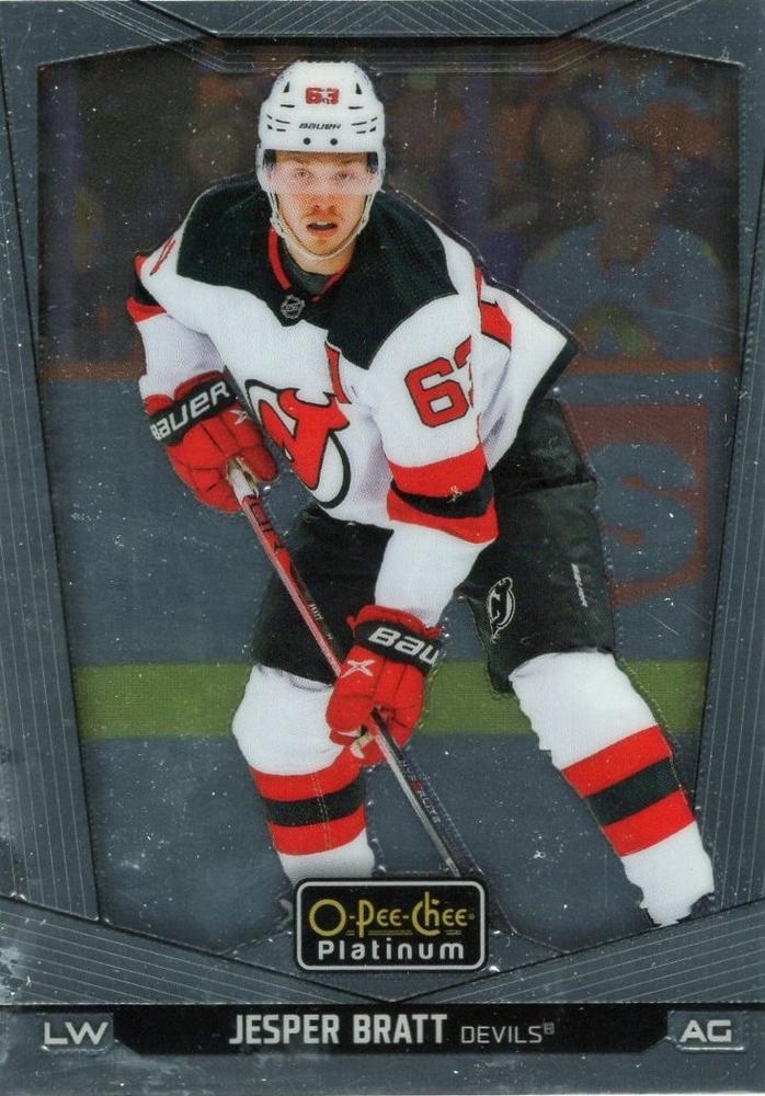 Jesper Bratt #63 New Jersey Devils | 2024-25 O-Pee-Chee Platinum | NHL Trading Card