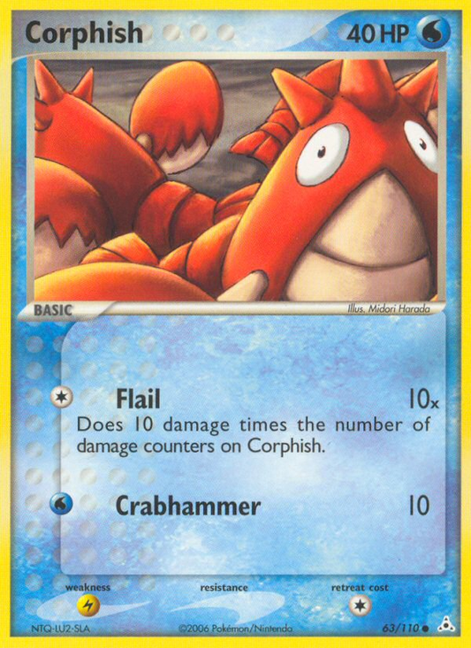 Corphish 63/110 Common | Holon Phantoms | Pokemon Card