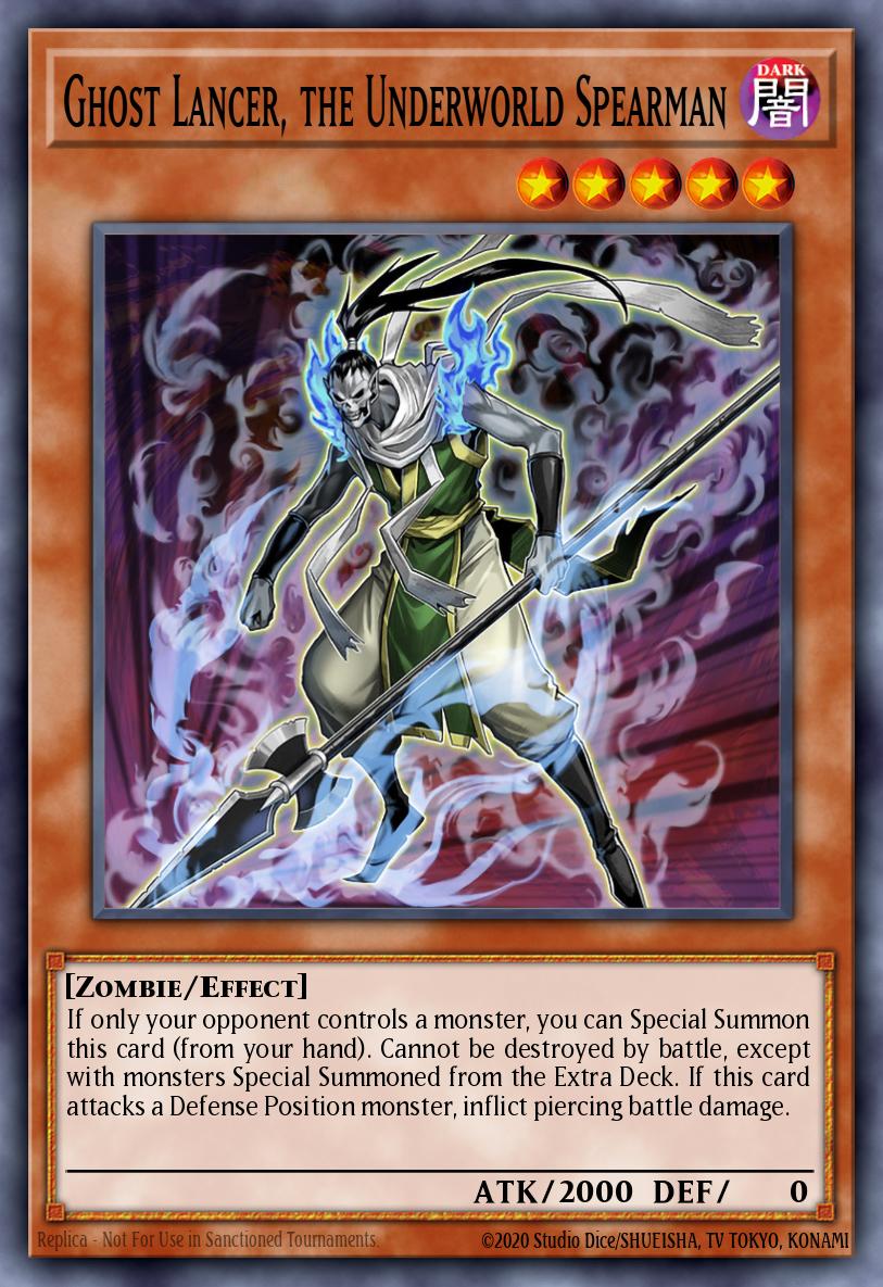 Ghost Lancer, the Underworld Spearman - BLMR-EN023 Ultra Rare