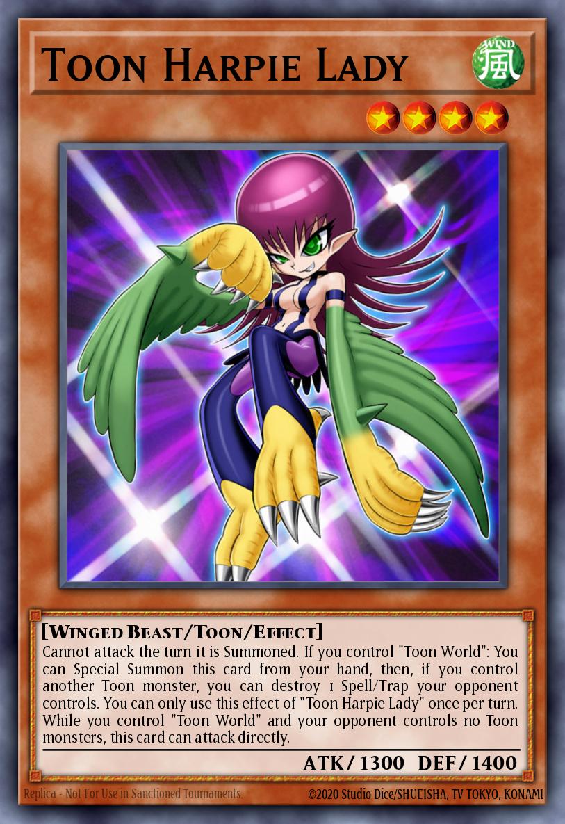 Toon Harpie Lady - TOCH-EN002 Super Rare | Yu-Gi-Oh! Card Brickheads Collectables Toon Harpie Lady - TOCH-EN002 Super Rare | Yu-Gi-Oh! Card Brickheads Collectables