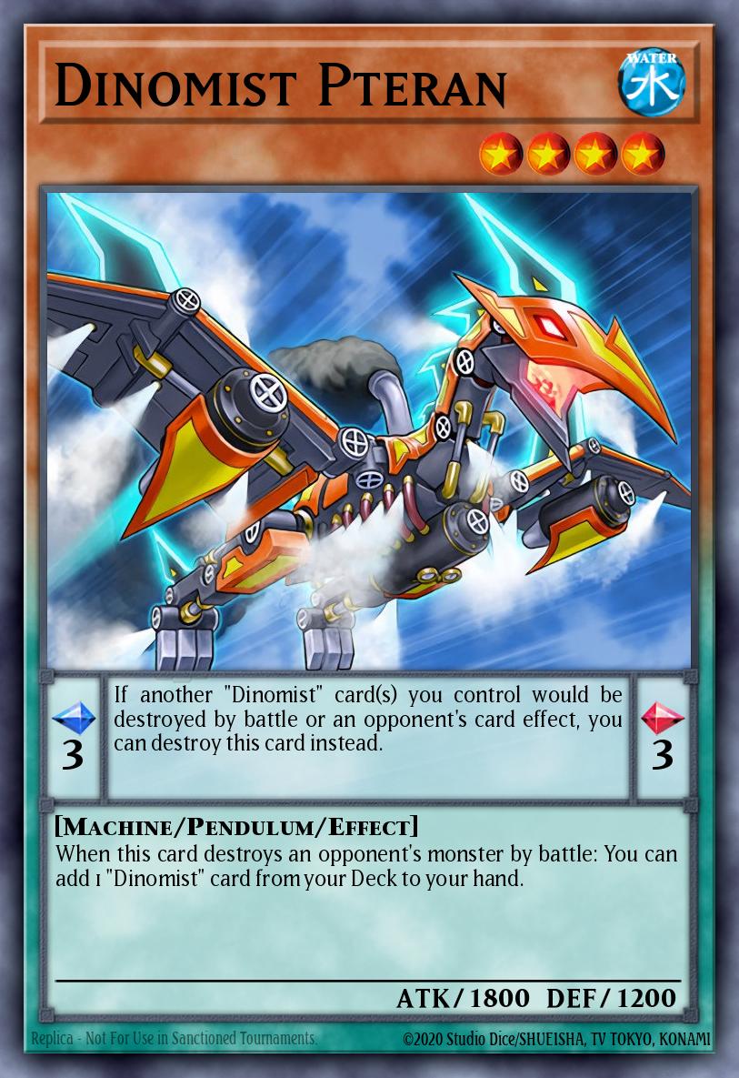 Dinomist Pteran - BOSH-EN026 Rare
