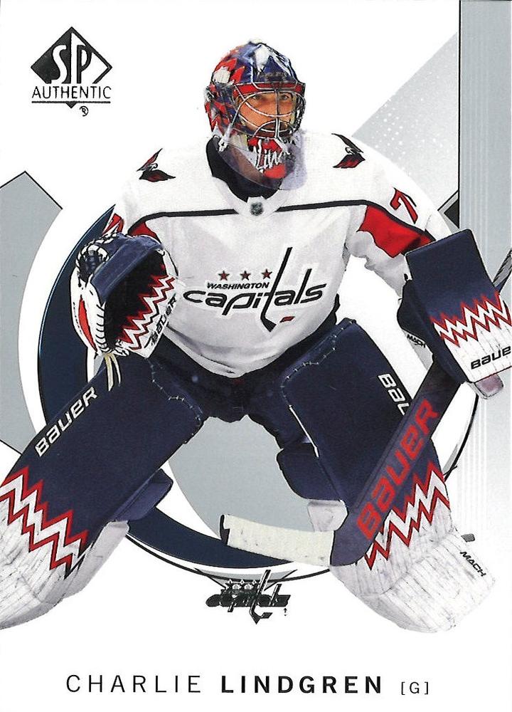 Charlie Lindgren #64 Washington Capitals | 2024-25 SP Authentic | NHL Trading Card