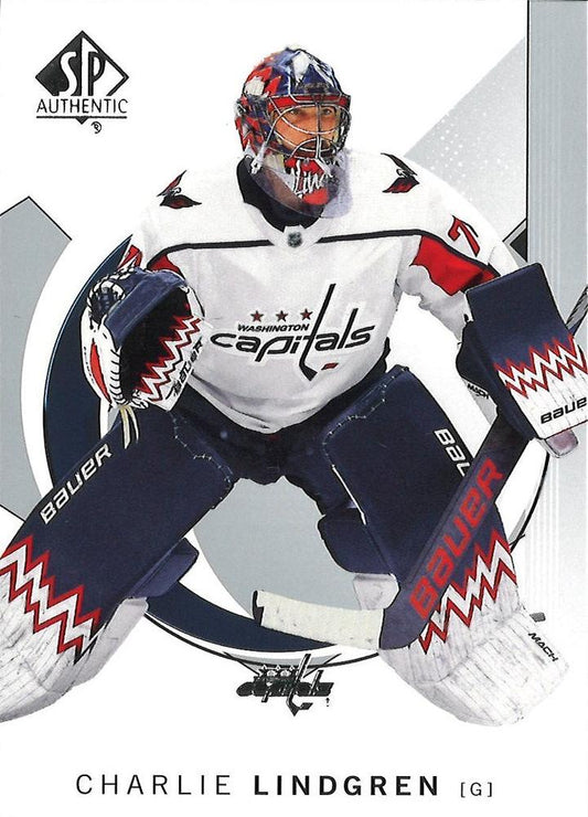 Charlie Lindgren #64 Washington Capitals | 2024-25 SP Authentic | NHL Trading Card