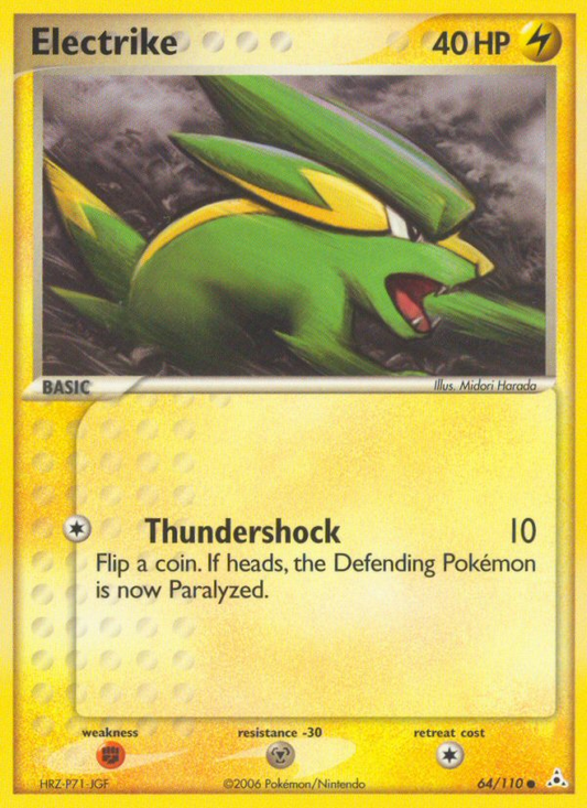 Electrike 64/110 Common | Holon Phantoms | Pokemon Card