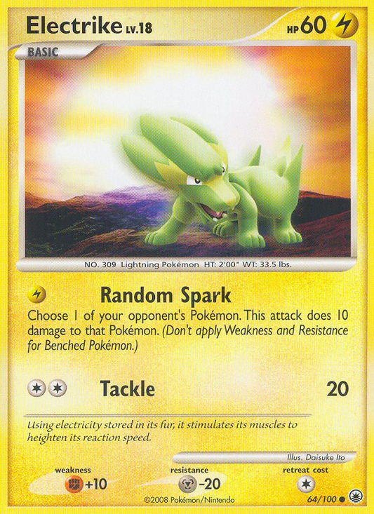 Electrike 64/100 Common | Majestic Dawn | Pokemon Card