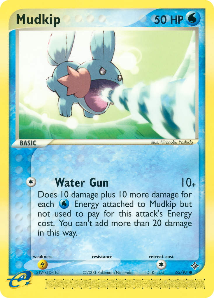 Mudkip 65/97 Common | Dragon | Pokemon Card