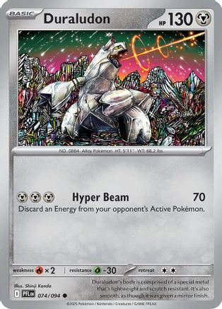 Duraludon 74/94 Reverse Holo | Phantasmal Flames | Pokemon Card