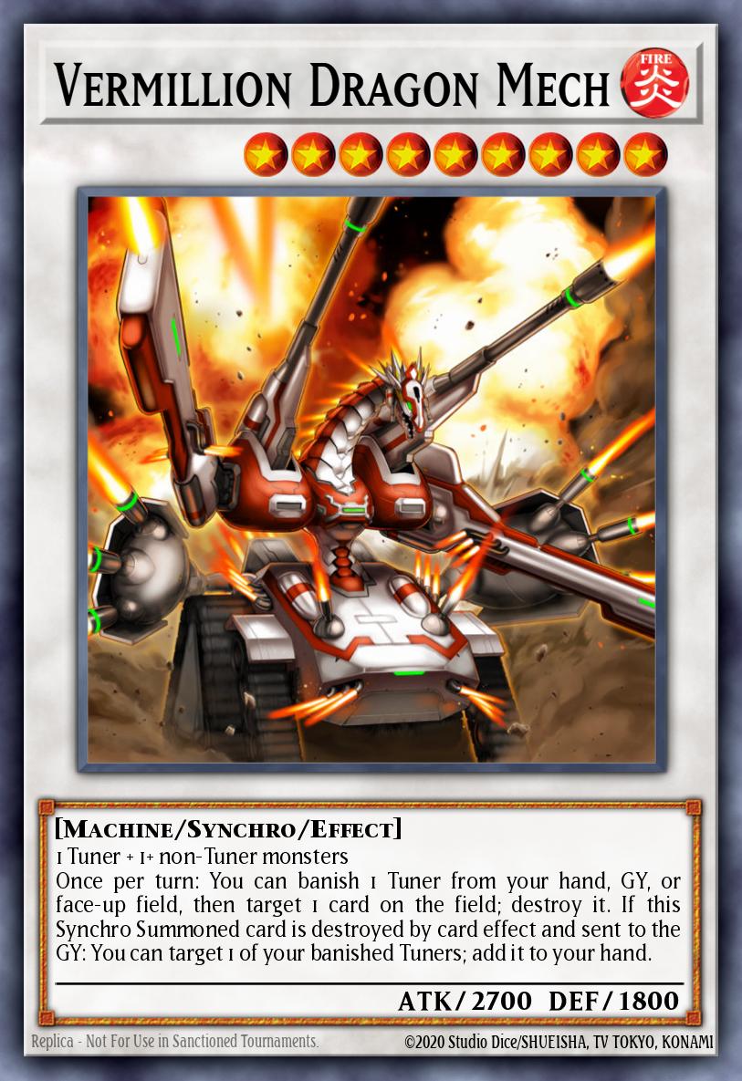 Vermillion Dragon Mech - DUDE-EN015 Ultra Rare | Yu-Gi-Oh! Card Brickheads Collectables Vermillion Dragon Mech - DUDE-EN015 Ultra Rare | Yu-Gi-Oh! Card Brickheads Collectables