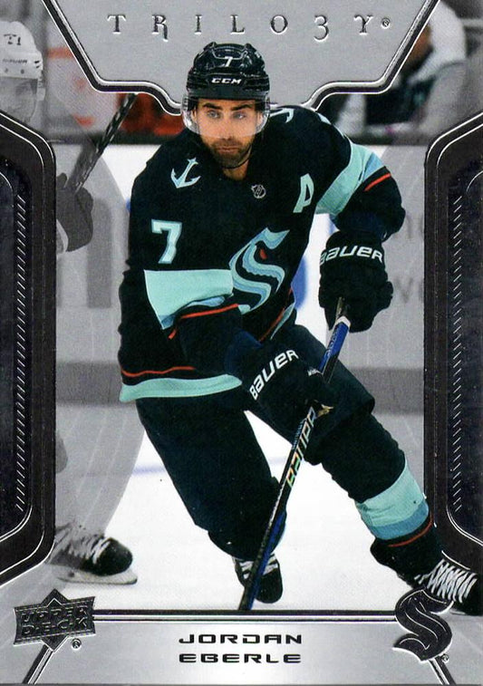 Jordan Eberle #66 Seattle Kraken | 2023-24 Upper Deck Trilogy | NHL Trading Card