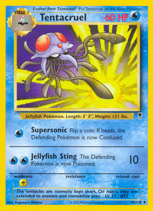 Tentacruel 66/110 Uncommon | Legendary Collection | Pokemon Card