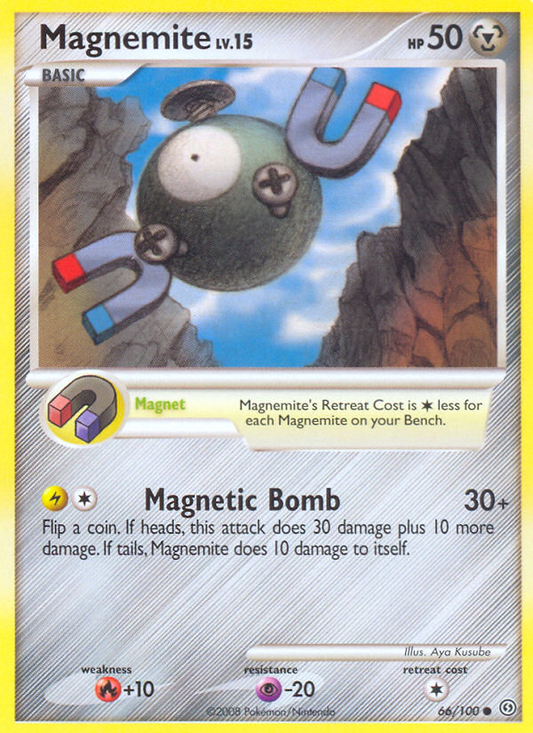 Magnemite 66/100 Common | Stormfront | Pokemon Card