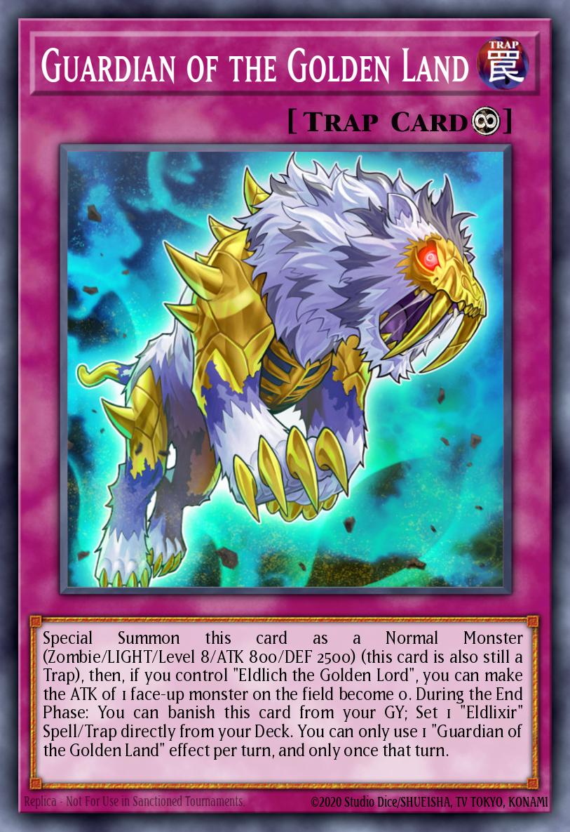 yugioh land cards Guardian of the Golden Land - MGED-EN126 Rare