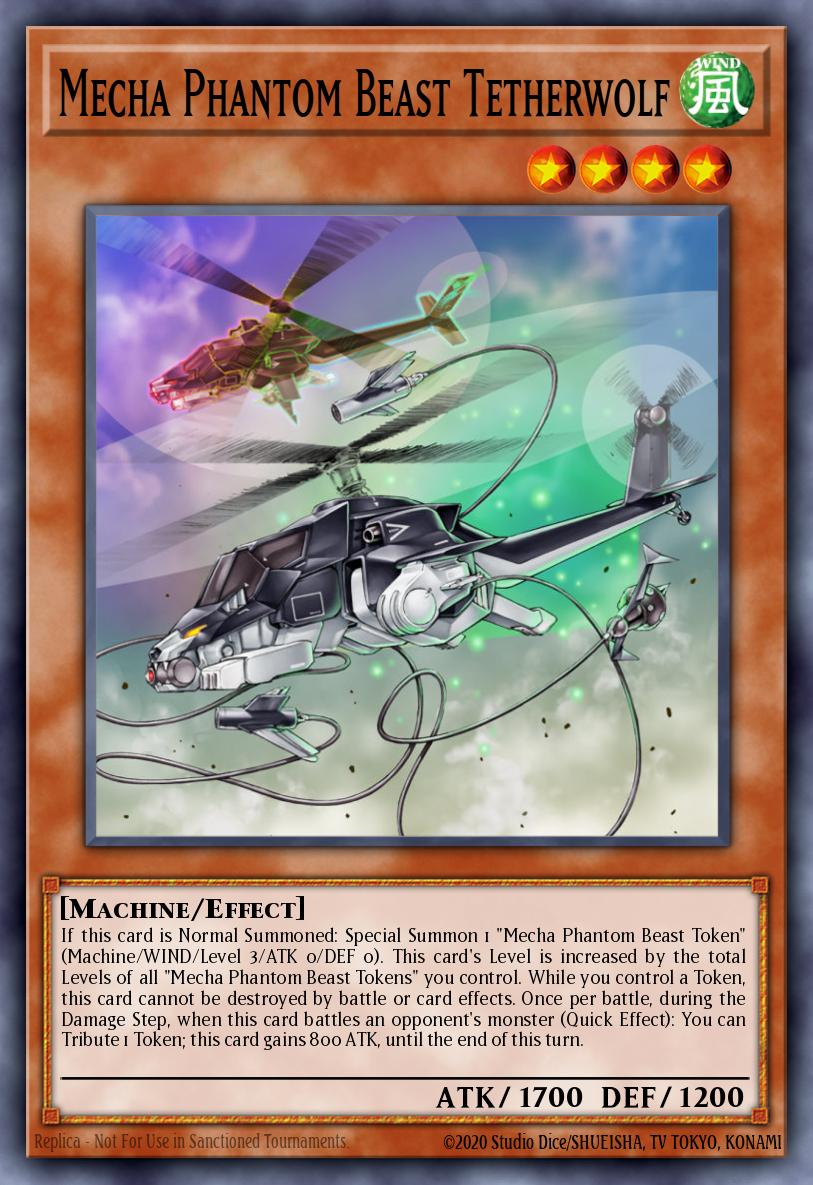 Mecha Phantom Beast Tetherwolf - LTGY-EN022 Rare