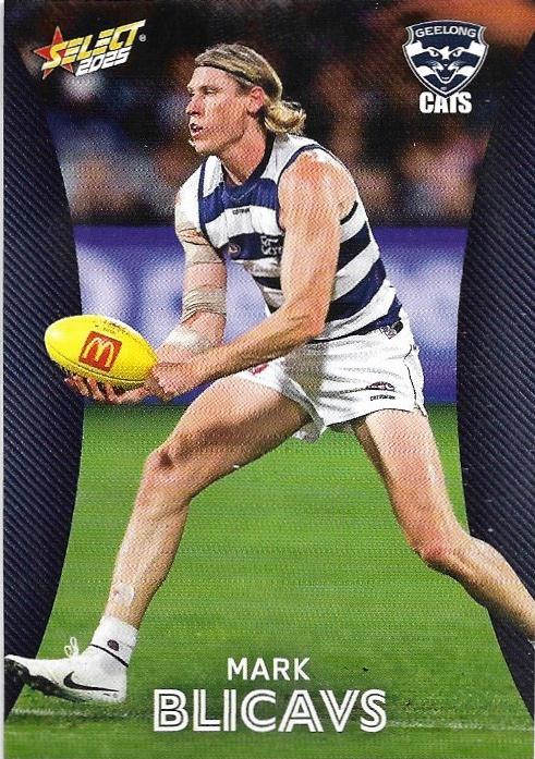 Mark Blicavs #67 Geelong Cats | 2025 Select AFL Footy Stars | Trading Card