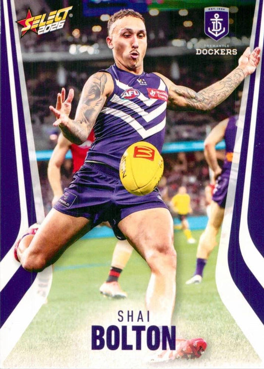 Shai Bolton #67 Fremantle Dockers | 2026 Select AFL Footy Stars | Trading Card