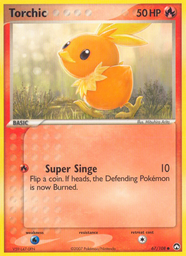 Torchic 67/108 Common | Power Keepers | Pokemon Card