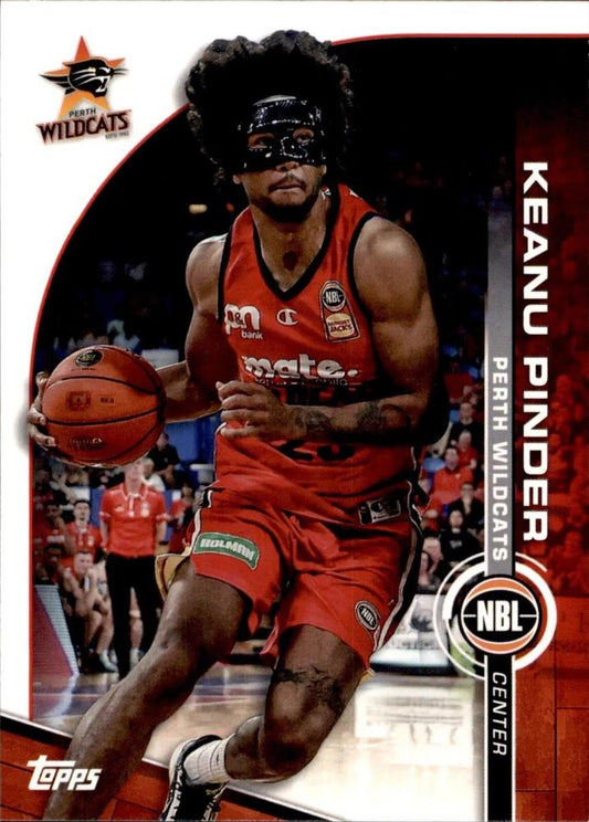 Keanu Pinder #68 Perth Wildcats | 2023-24 Topps NBL | NBL Trading Card
