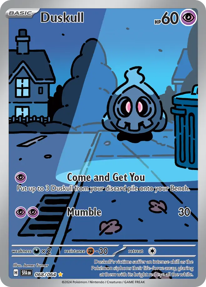 Duskull 68/64 Illustration Rare | Shrouded Fable | Pokemon Card