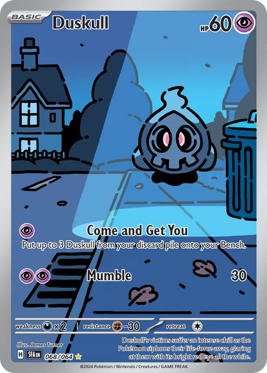 Duskull 68/64 Illustration Rare | Shrouded Fable | Pokemon Card
