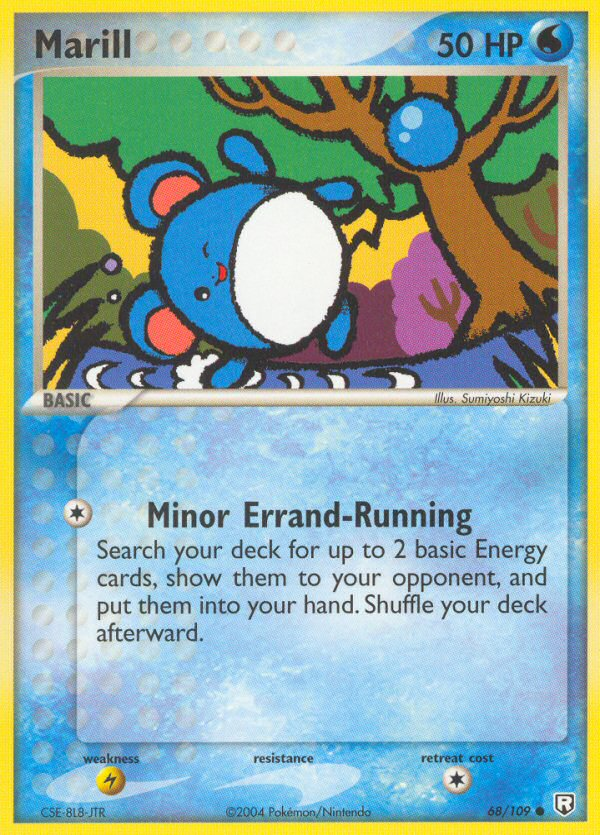 Marill 68/109 Common | Team Rocket Returns | Pokemon Card