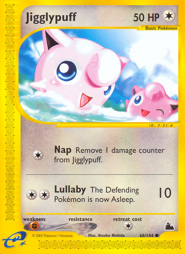 Jigglypuff 68/144 Common | Skyridge | Pokemon Card