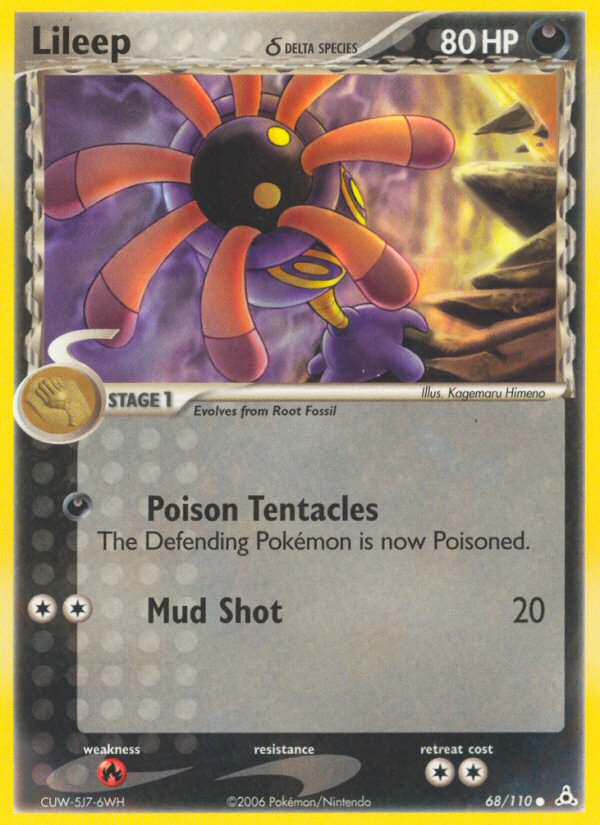 Lileep δ 68/110 Common | Holon Phantoms | Pokemon Card