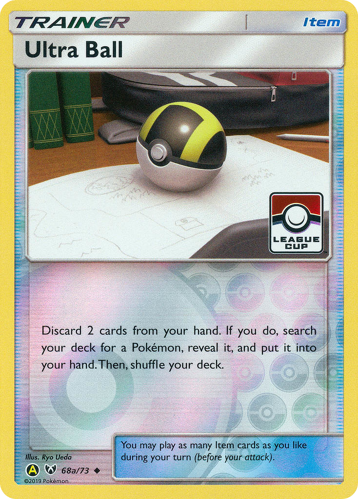 Ultra Ball 68a/73 Uncommon | Shining Legends | Pokemon Card