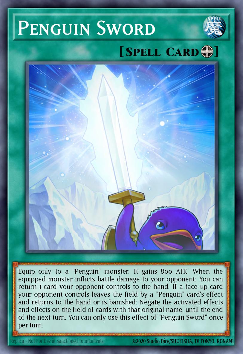 yugioh penguin cards Penguin Sword - BROL-EN008 Ultra Rare