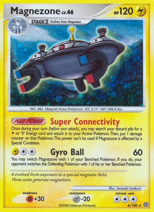 Magnezone 6/100 Rare Holo | Stormfront | Pokemon Card
