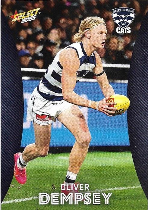 Oliver Dempsey #71 Geelong Cats | 2025 Select AFL Footy Stars | Trading Card