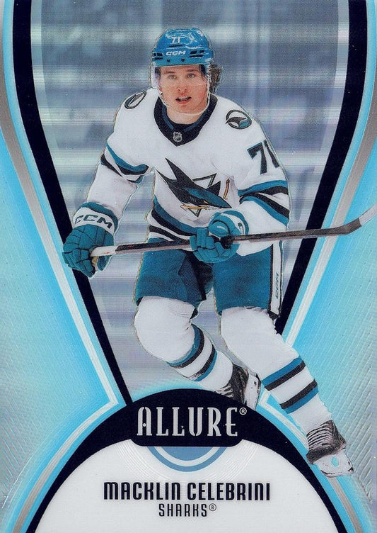 Macklin Celebrini #71 San Jose Sharks | 2025-26 Upper Deck Allure | NHL Trading Card