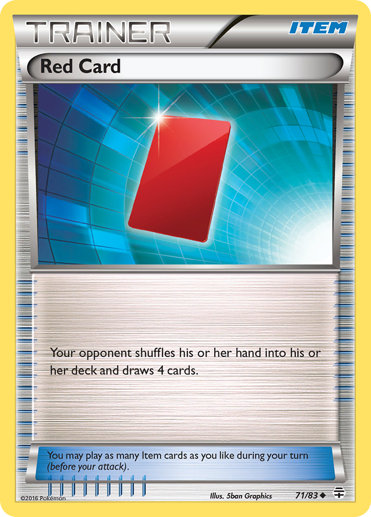 Red Card 71/83 Uncommon | Generations | Pokemon Card