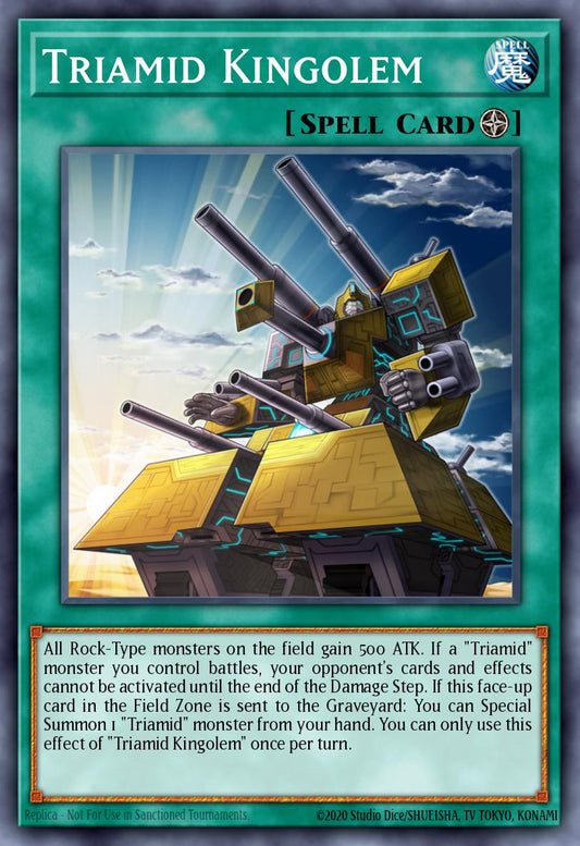 Triamid Kingolem - TDIL-EN064 Rare | Yu-Gi-Oh! Card