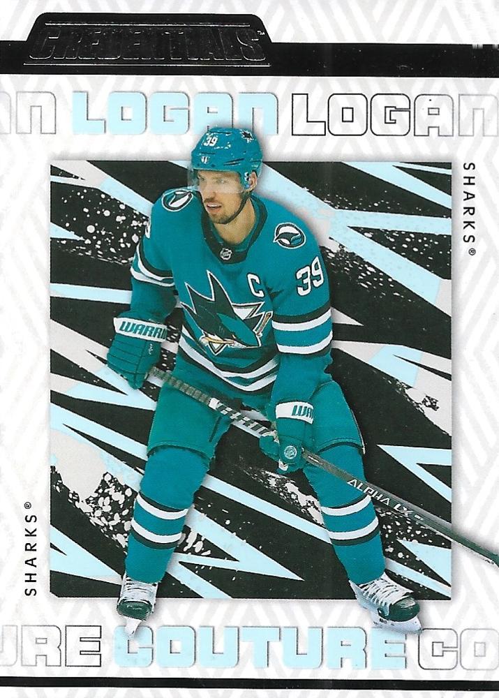 Logan Couture #72 San Jose Sharks | 2023-24 Upper Deck Credentials | NHL Trading Card