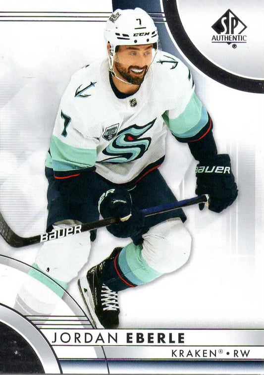 Jordan Eberle #72 Seattle Kraken | 2023-24 SP Authentic | NHL Trading Card
