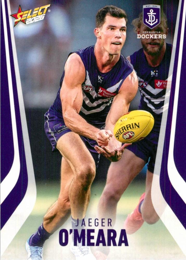 Jaeger O'Meara #72 Fremantle Dockers | 2026 Select AFL Footy Stars | Trading Card