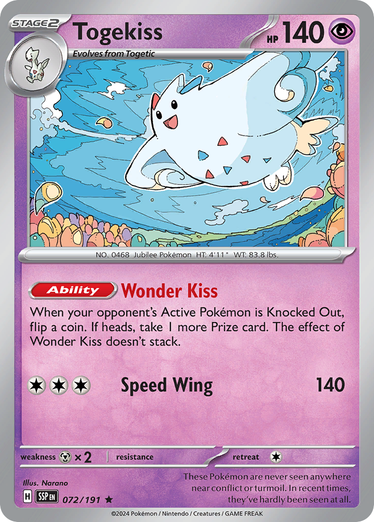 Buy Togekiss Rare | Surging Sparks